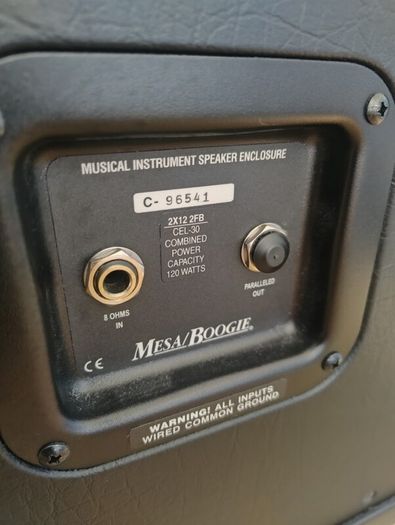 Mesa Boogie 2x12 Rectifier compact cab celestion V30s