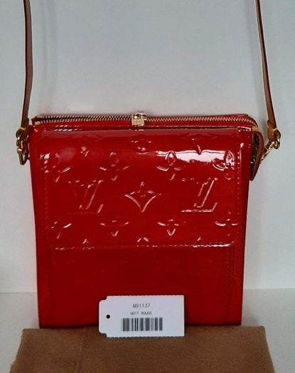 Vintage Louis Vuitton Monogram Vernis M91137 2Way Shoulder Bag