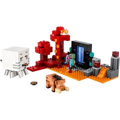 LEGO Minecraft 21255 The Nether Portal Ambush - New | Original Box | 24h Shipping