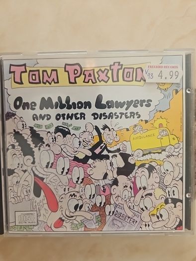 Tom Paxton CD - One Million Lawyers...