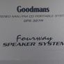 GOODMANS Stereo MW-FM CD, Tape Portable System Model GPS 327R, Fourway Speaker System, in excellent cosmetic condition Image 8