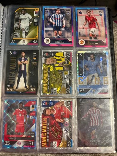 football cards + binders (offers Welcome )