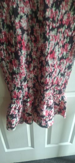 Coast V- Neck Floral Dress.
