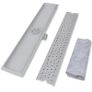 Linear Shower Drain 2 pcs Bubble 730x140 mm Stainless Steel Image 3