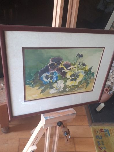 Oil painting.