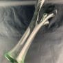 Mid century glass vase Image 5