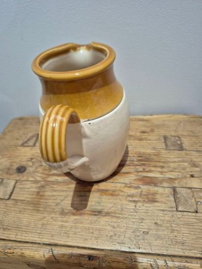 Tobermory Distillery branded stoneware water jug from the Isle of Mull.