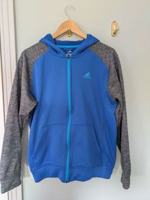Mens Adidas Zip Up Hoodie