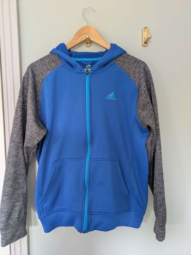 Mens Adidas Zip Up Hoodie