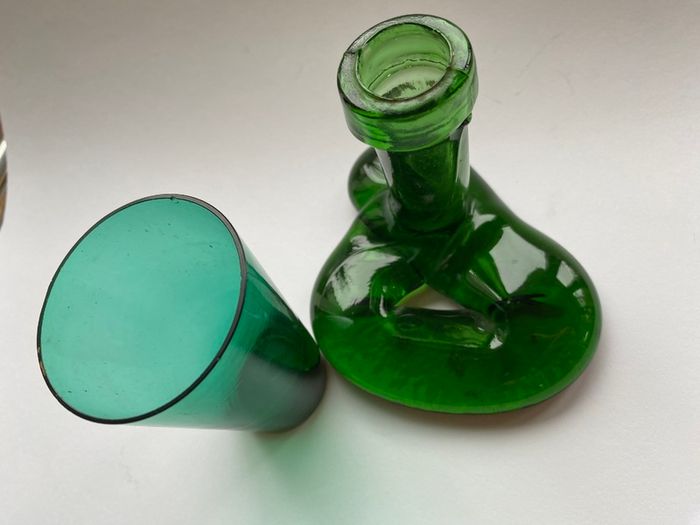 2 pieces of 1950's Irish glass