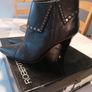 Roberto Botella Black Real Leather Stud Ankle boots Size 40 Image 3