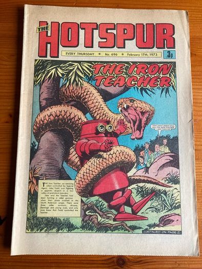 Comics: 'The Hotspur' 1973 (17 numbers)