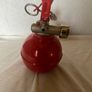 Vintage / Classic Compact Spherical Fire Extinguisher ("Fire Grenade" style shape with a modern valve assembly). Image 2