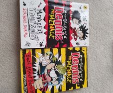 Diary of Dennis the Menace set of 2 books
