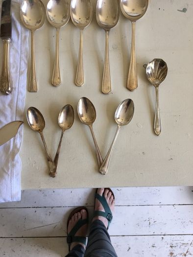 Antique cutlery