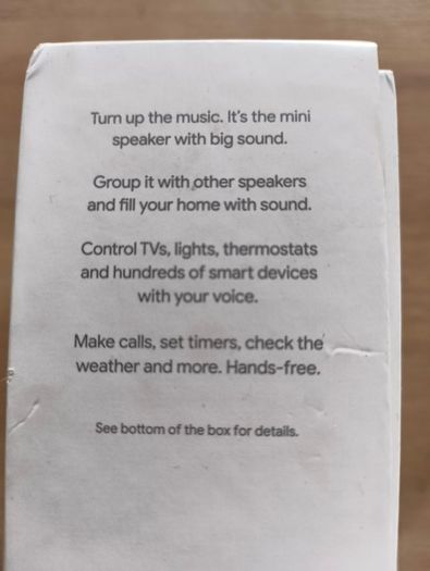 Google nest mini