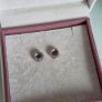 Pandora spacers charms cz sparkly clear set of two perfect condition fully hallmarked Image 9