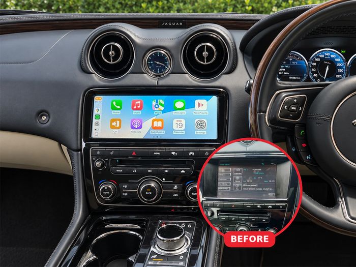 Jaguar XJ 2011 Special Android Radio & Multimedia Upgrade