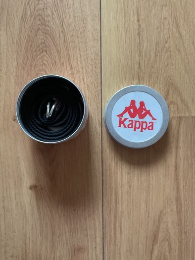 Kappa branded belt in tin size 130cm