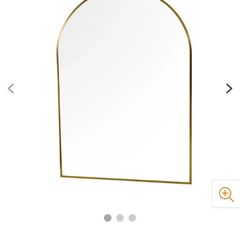Matte black Woodies mirror