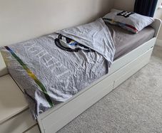 child bed with drawer bed