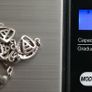 Vintage 925 Sterling Silver AA Link bracelet with Triangular Design Image 8