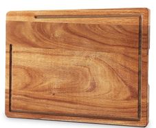 Brand New Acacia Wood Cutting Board Durable Non-Slip Feet with Juice Groove