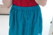 Teal Mini Skirt - Size 8