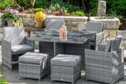 4 seat cube patio set