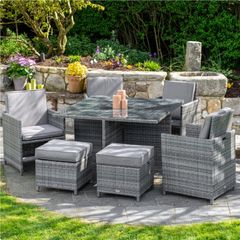 4 seat cube patio set