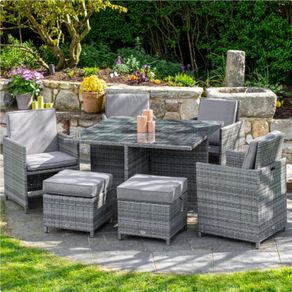 4 seat cube patio set