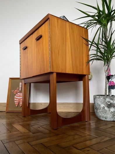 Mid century Danish teak stock sideboards drawers