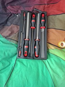 6 piece file and rasp set