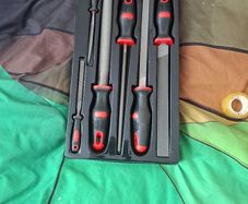 6 piece file and rasp set