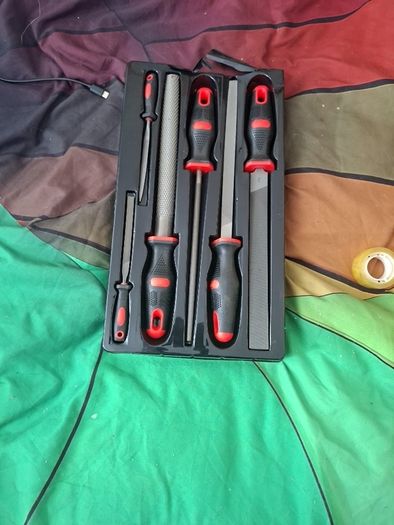 6 piece file and rasp set