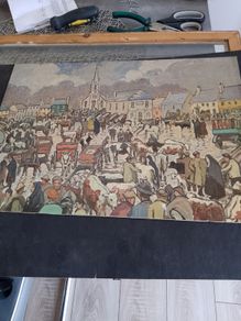 Vintage Lititia Marion Hamilton Print