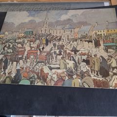 Vintage Lititia Marion Hamilton Print