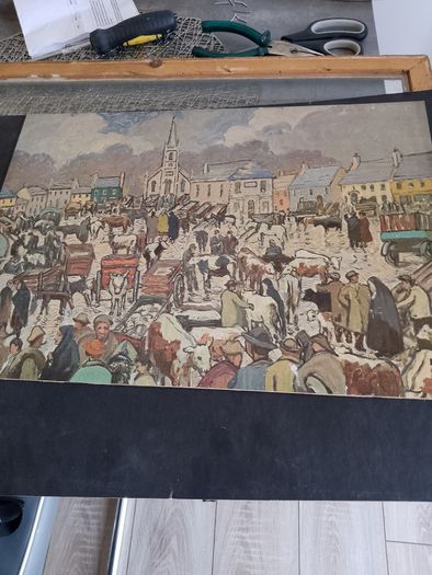 Vintage Lititia Marion Hamilton Print