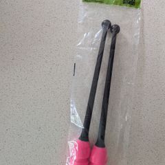 Rhythmic Gymnastics Pastorelli Clubs 36.0cm Masha Pink-Nero 04232