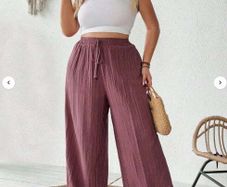 Brand new Shein Curve loose fit summer pants size 1 X / UK20/22 Free post