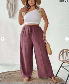 Brand new Shein Curve loose fit summer pants size 1 X / UK20/22 Free post