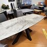 Brand new ceramic extending dining table Image 5