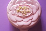 Polly Pocket ; Rare Vintage Bluebird Ballerina Rose Compact (SR 2)