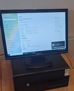 HP Prodesk 600 desktop PC i5, 500 GB Window 10 Pro