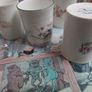 Four Kingsbury China Mugs Image 5