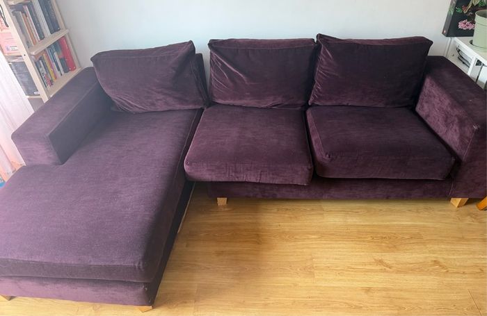 L shaped couch