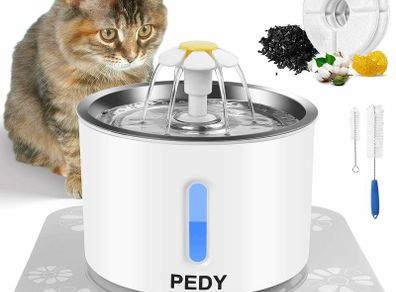 BRAND NEW Pet Dog Cat Water Fountain Electric Automatic Water Feeder Dispenser Level Display For Dogs Cats Drink
