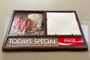 Coca Cola American Menu Special Sign Rare