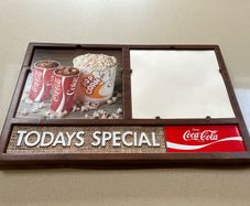 Coca Cola American Menu Special Sign Rare