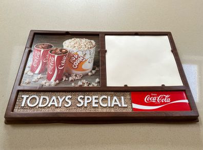 Coca Cola American Menu Special Sign Rare